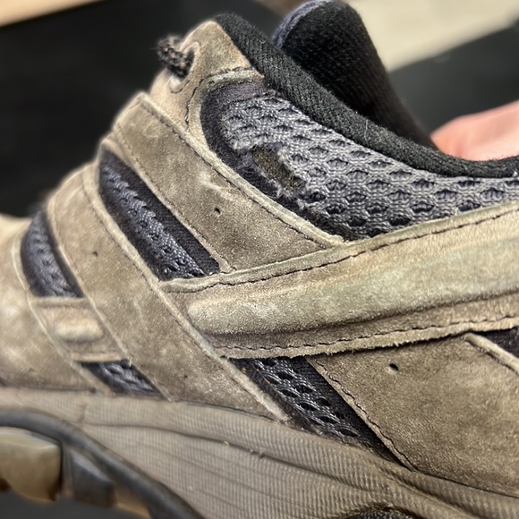 Merrell Men Moab 2 Waterproof Hiking Shoes Walnut Suede, Leather & Mesh Size 12 - Picture 11 of 11